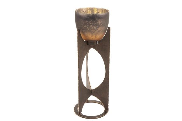 Vintage Bronz Cam Mumluk