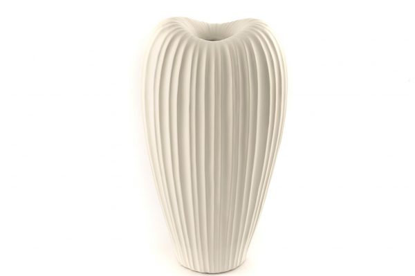 Beyaz Porselen Vazo